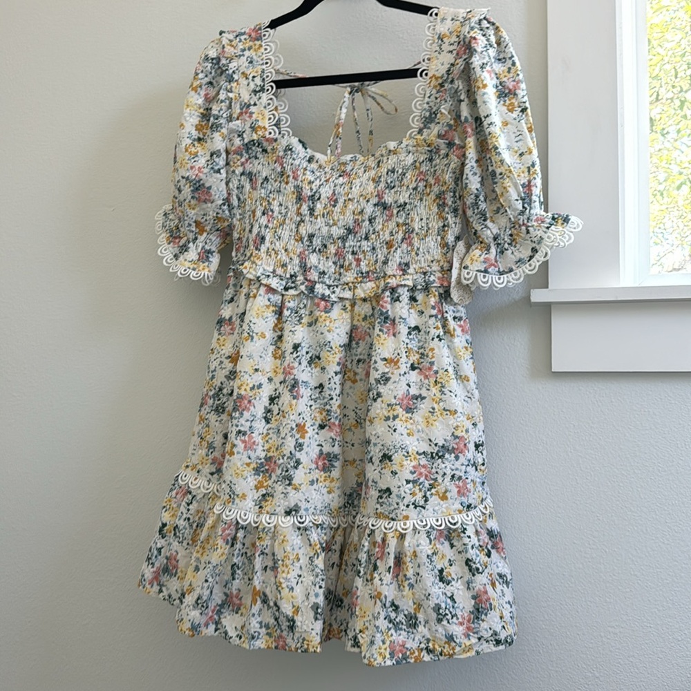 Altar’d State floral embroidered dress S - Picture 1 of 10